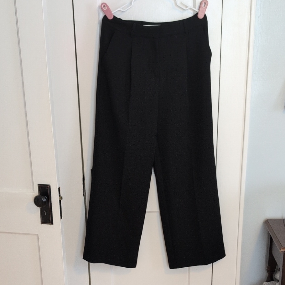 LOFT Black Wide Leg Women's Pants